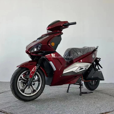 Мощный 1500W/2000W Мотор Электрический мотоцикл с двойным дисковым тормозом и 12-дюймовой шиной