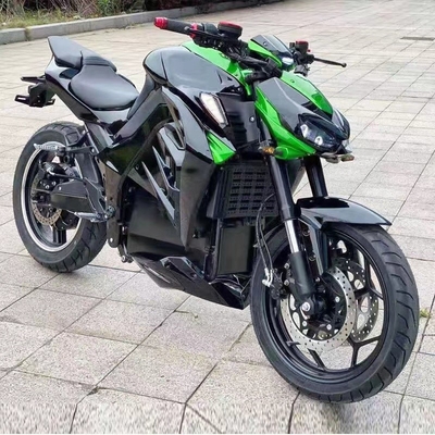 Горячие 72V 3000W электрические мотоциклы с мотором и передней шиной 110/70-17