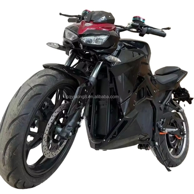 Горячие 72V 3000W электрические мотоциклы с мотором и передней шиной 110/70-17