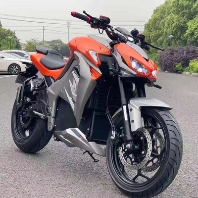 Горячие 72V 3000W электрические мотоциклы с мотором и передней шиной 110/70-17